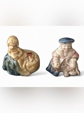 Wade England Whimsies - Little Miss Muffet - Old King Cole - Red Rose Tea Mini